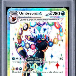 2025 POKEMON SVP EN EMBREON ex GEM MT 10 PRE PREMIUM FIGURE COLL