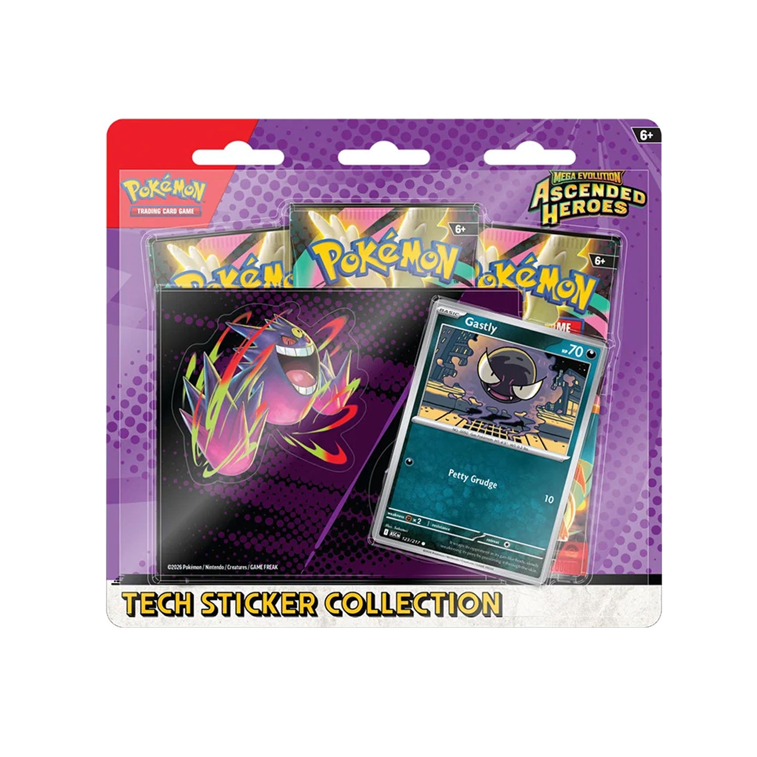 Ascended Heroes Tech Sticker Collection (Gastly & Charmander) - Image 4